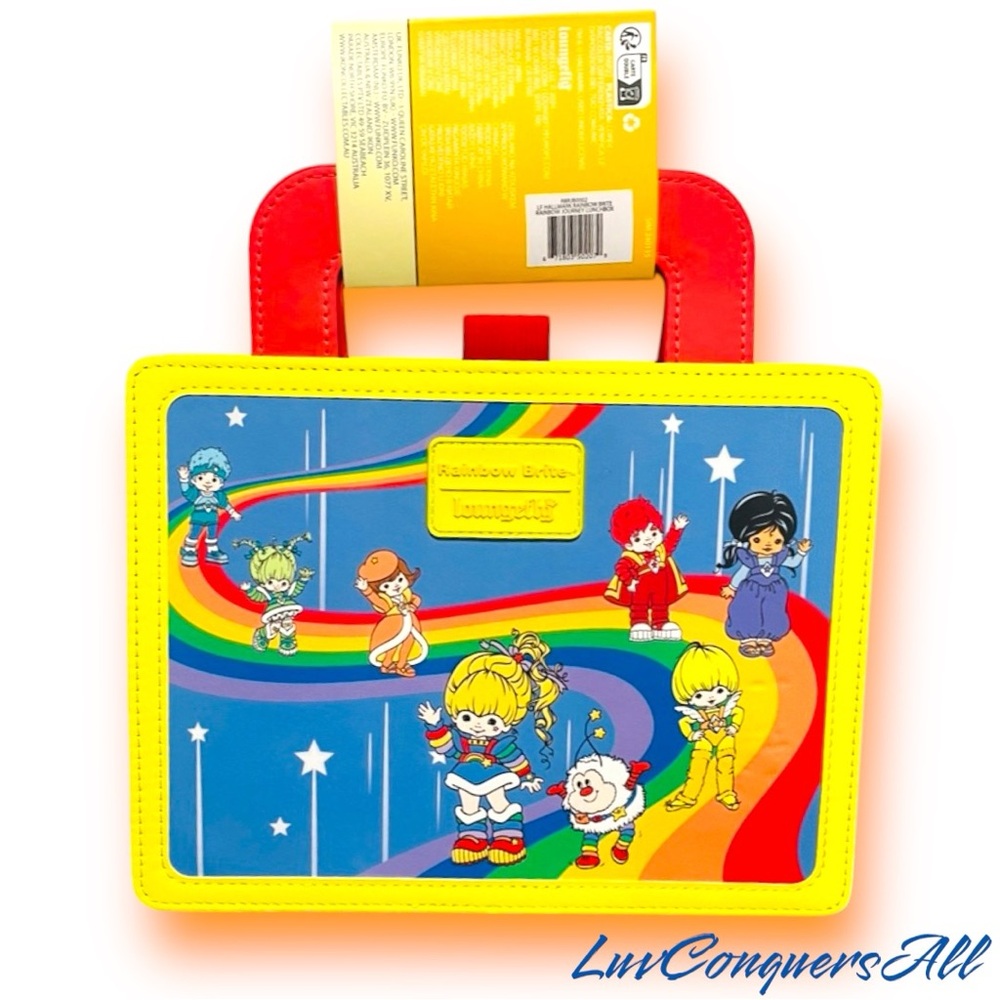 Loungefly Rainbow Brite  Rainbow Land Journey Lunchbox Stationery Journal
